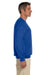 Jerzees 4662 Mens Super Sweats NuBlend Fleece Crewneck Sweatshirt Royal Blue Side