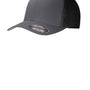 Port Authority Mens Stretch Fit Hat - Graphite Grey/Black