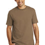Port & Company Mens USA Made Short Sleeve Crewneck T-Shirt - Woodland Brown - Closeout