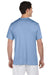 Hanes 4820 Mens Cool DRI FreshIQ Moisture Wicking Short Sleeve Crewneck T-Shirt Light Blue Back
