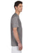 Hanes 4820 Mens Cool DRI FreshIQ Moisture Wicking Short Sleeve Crewneck T-Shirt Graphite Grey Side
