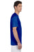 Hanes 4820 Mens Cool DRI FreshIQ Moisture Wicking Short Sleeve Crewneck T-Shirt Royal Blue Side