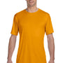 Hanes Mens Cool DRI FreshIQ Moisture Wicking Short Sleeve Crewneck T-Shirt - Safety Orange