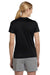 Hanes 4830 Womens Cool DRI FreshIQ Moisture Wicking Short Sleeve Crewneck T-Shirt Black Back