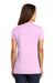 District DM1170L Womens Perfect Weight Short Sleeve V-Neck T-Shirt Soft Purple Back