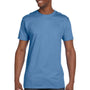 Hanes Mens Nano-T Short Sleeve Crewneck T-Shirt - Carolina Blue