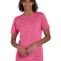 Hanes Mens Nano-T Short Sleeve Crewneck T-Shirt - Heather Wow Pink