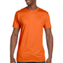 Hanes Mens Nano-T Short Sleeve Crewneck T-Shirt - Orange