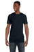 Hanes 4980 Mens Nano-T Short Sleeve Crewneck T-Shirt Vintage Black Front