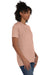 Hanes 4980 Mens Nano-T Short Sleeve Crewneck T-Shirt Marbled Cantaloupe 3Q