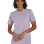 Hanes Mens Nano-T Short Sleeve Crewneck T-Shirt - Marbled Pale Violet