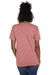 Hanes 4980 Mens Nano-T Short Sleeve Crewneck T-Shirt Heather Mauve Back