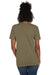 Hanes 4980 Mens Nano-T Short Sleeve Crewneck T-Shirt Heather Oregano Back