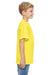 Hanes 498Y Youth Nano-T Short Sleeve Crewneck T-Shirt Yellow Side