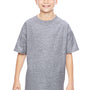 Hanes Youth Nano-T Short Sleeve Crewneck T-Shirt - Light Steel Grey