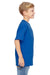 Hanes 498Y Youth Nano-T Short Sleeve Crewneck T-Shirt Royal Blue Side