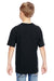 Hanes 498Y Youth Nano-T Short Sleeve Crewneck T-Shirt Black Back