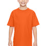 Hanes Youth Nano-T Short Sleeve Crewneck T-Shirt - Orange