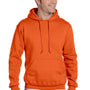 Jerzees Mens Super Sweats NuBlend Pill Resistant Fleece Hooded Sweatshirt Hoodie - Safety Orange