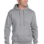 Jerzees Mens Super Sweats NuBlend Pill Resistant Fleece Hooded Sweatshirt Hoodie - Oxford Grey