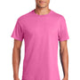 Gildan Mens Short Sleeve Crewneck T-Shirt - Azalea Pink