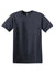Gildan 5000/G500 Mens Short Sleeve Crewneck T-Shirt Heather Navy Blue Flat Front