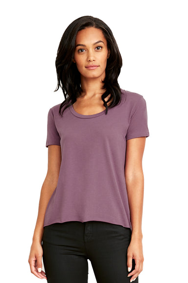 Next Level 5030 Womens Festival Short Sleeve Crewneck T-Shirt Shiraz Purple Front