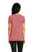 Next Level 5030 Womens Festival Short Sleeve Crewneck T-Shirt Paprika Red Back