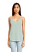 Next Level 5033 Womens Festival Tank Top Stonewashed Green Front