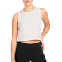 Next Level Womens Festival Cropped Tank Top - White