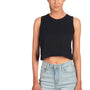 Next Level Womens Festival Cropped Tank Top - Black - NEW