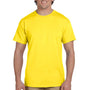 Hanes Mens EcoSmart Short Sleeve Crewneck T-Shirt - Yellow
