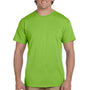 Hanes Mens EcoSmart Short Sleeve Crewneck T-Shirt - Lime Green