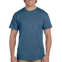 Hanes Mens EcoSmart Short Sleeve Crewneck T-Shirt - Denim Blue - Closeout