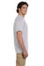 Hanes 5170 Mens EcoSmart Short Sleeve Crewneck T-Shirt Light Steel Grey Side