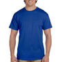 Hanes Mens EcoSmart Short Sleeve Crewneck T-Shirt - Deep Royal Blue