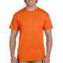 Hanes Mens EcoSmart Short Sleeve Crewneck T-Shirt - Orange