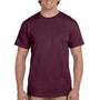 Hanes Mens EcoSmart Short Sleeve Crewneck T-Shirt - Maroon