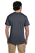 Hanes 5170 Mens EcoSmart Short Sleeve Crewneck T-Shirt Smoke Grey Back