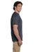 Hanes 5170 Mens EcoSmart Short Sleeve Crewneck T-Shirt Smoke Grey Side