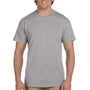 Hanes Mens EcoSmart Short Sleeve Crewneck T-Shirt - Oxford Grey