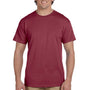 Hanes Mens EcoSmart Short Sleeve Crewneck T-Shirt - Heather Red