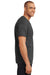 Hanes 5170 Mens EcoSmart Short Sleeve Crewneck T-Shirt Heather Charcoal Grey Side