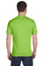 Hanes 5180 Mens Beefy-T Short Sleeve Crewneck T-Shirt Lime Green Back