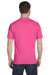 Hanes 5180 Mens Beefy-T Short Sleeve Crewneck T-Shirt Wow Pink Back