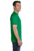 Hanes 5180 Mens Beefy-T Short Sleeve Crewneck T-Shirt Kelly Green Side