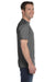 Hanes 5180 Mens Beefy-T Short Sleeve Crewneck T-Shirt Smoke Grey Side