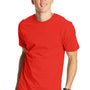 Hanes Mens Beefy-T Short Sleeve Crewneck T-Shirt - Poppy Red