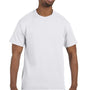 Hanes Mens ComfortSoft Short Sleeve Crewneck T-Shirt - White