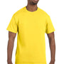 Hanes Mens ComfortSoft Short Sleeve Crewneck T-Shirt - Yellow